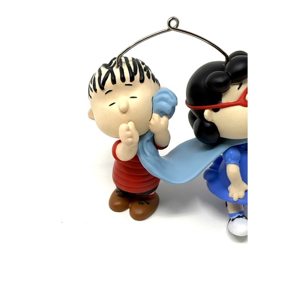 2024 Hallmark Keepsake The Peanuts Gang : Super Lucy And Linus Ornament New - Picture 4 of 9